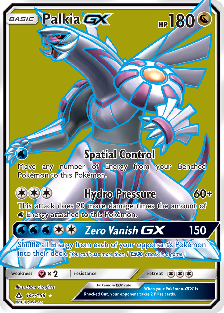 Palkia GX (147/156) [Sol y Luna: Ultra Prisma] 