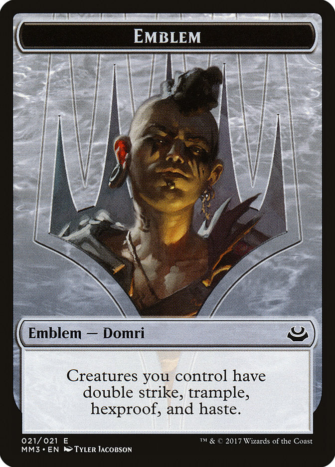 Emblema de Domri Rade [Fichas de Modern Masters 2017] 