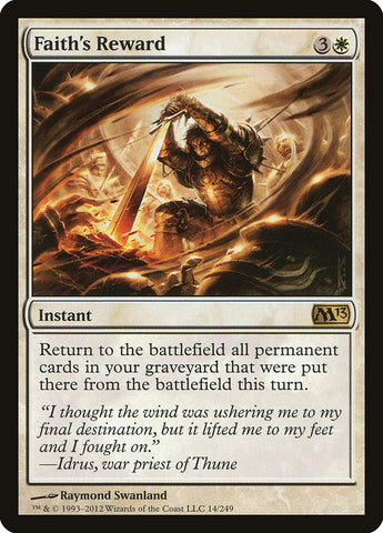 La recompensa de la fe [Magic 2013] 