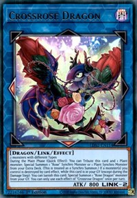 Dragón Crossrose [LDS2-EN114] Ultra raro 