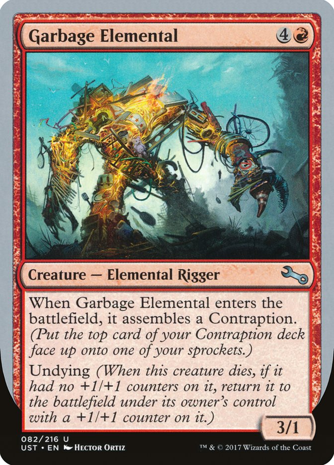 Elemental de basura (criatura 3/1) [inestable] 