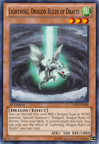 Rayo, Dragón Gobernante de las Corrientes de Aire [LTGY-EN098] Común 
