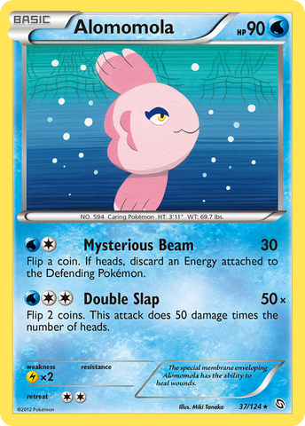 Alomomola (37/124) [Blanco y negro: Dragones exaltados] 