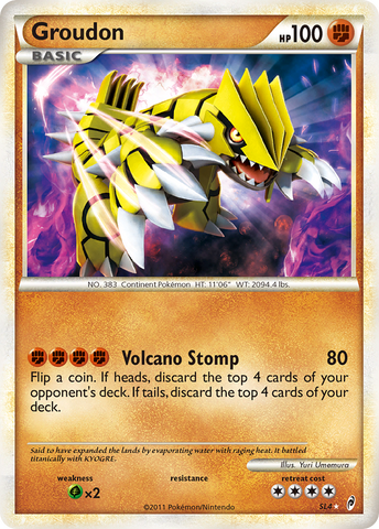 Groudon (SL4) [HeartGold y SoulSilver: Call of Legends] 