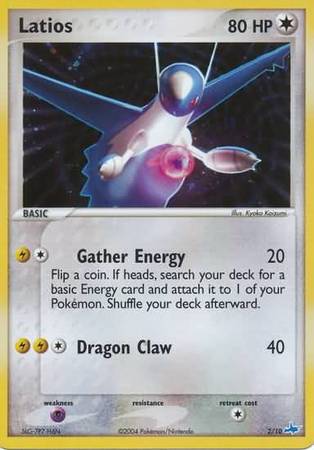 Latios (2/10) [EX: Kit de entrenador - Latios] 
