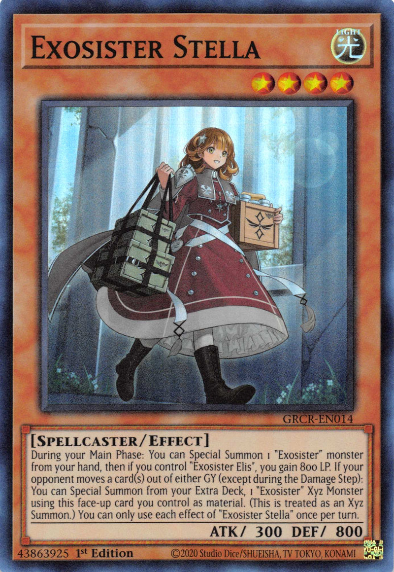 Exosister Stella [GRCR-EN014] Súper Raro 
