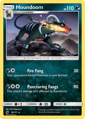 Houndoom (59/111) [Sol y Luna: Invasión Carmesí] 