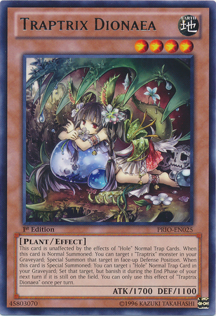 Trampa Dionaea [PRIO-EN025] Raro 