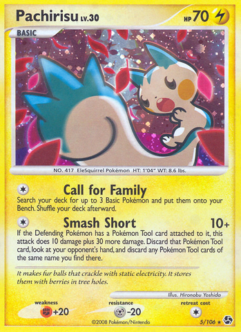 Pachirisu (5/106) [Diamante y Perla: Grandes encuentros] 