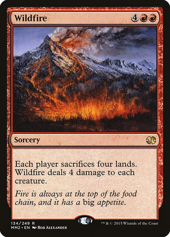 Incendio forestal [Maestros modernos 2015] 
