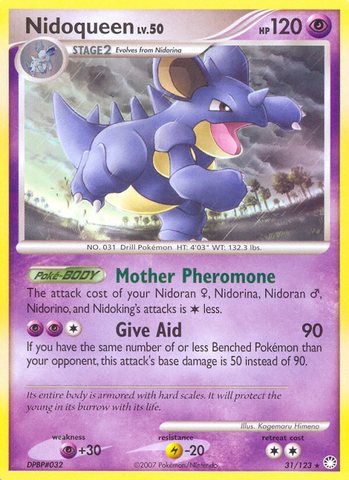 Nidoqueen (31/123) [Diamante y perla: tesoros misteriosos] 