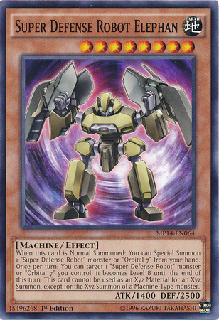 Robot Elephan de Súper Defensa [MP14-EN064] Común 