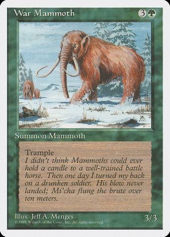 Mamut de guerra [Cuarta edición] 