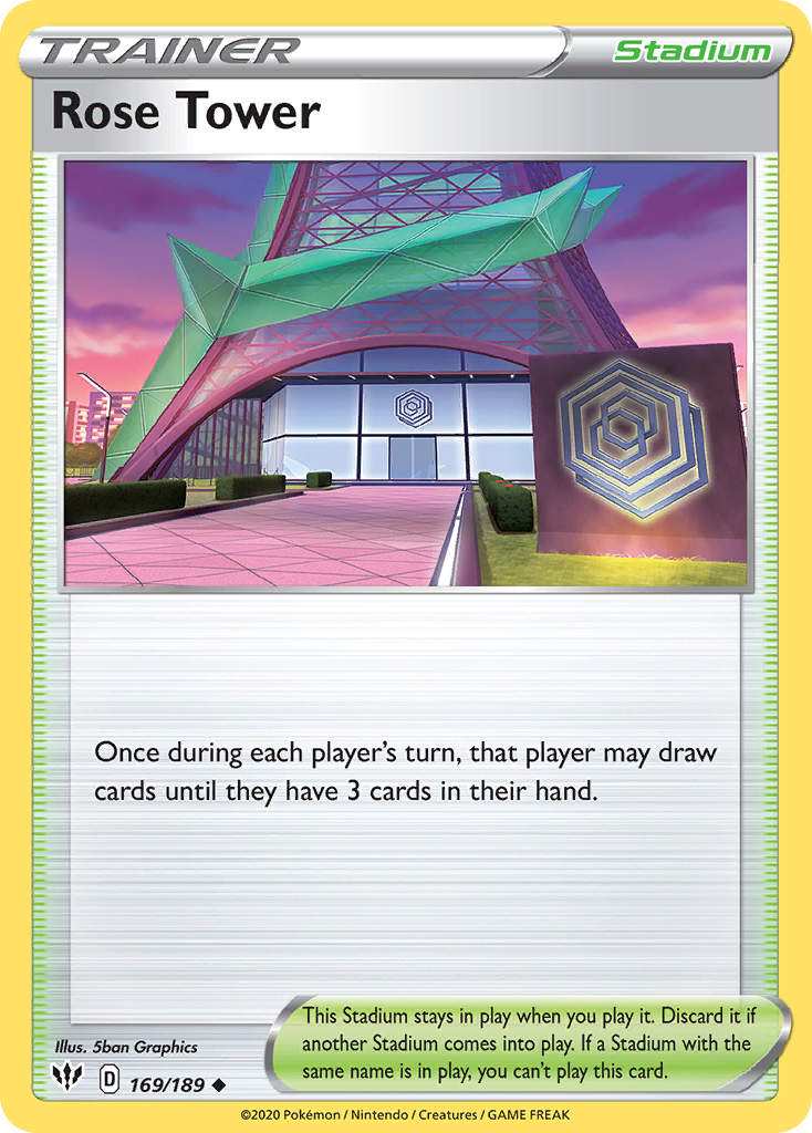 Rose Tower (169/189) [Espada y escudo: Oscuridad en llamas] 