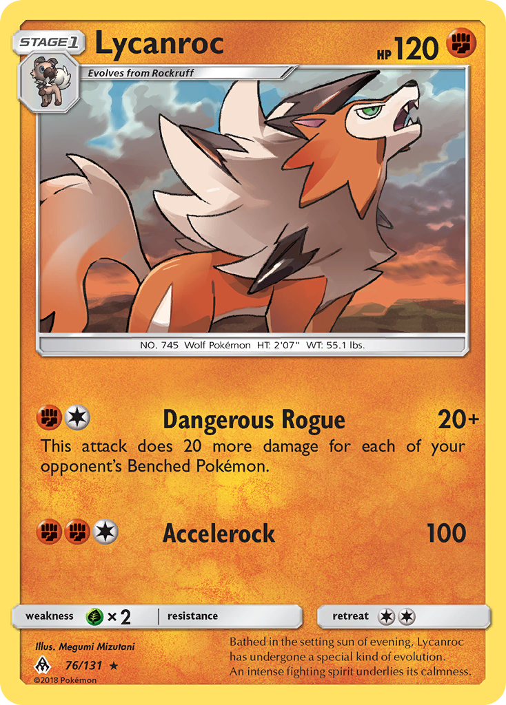 Lycanroc (76/131) [Sol y Luna: Luz Prohibida] 
