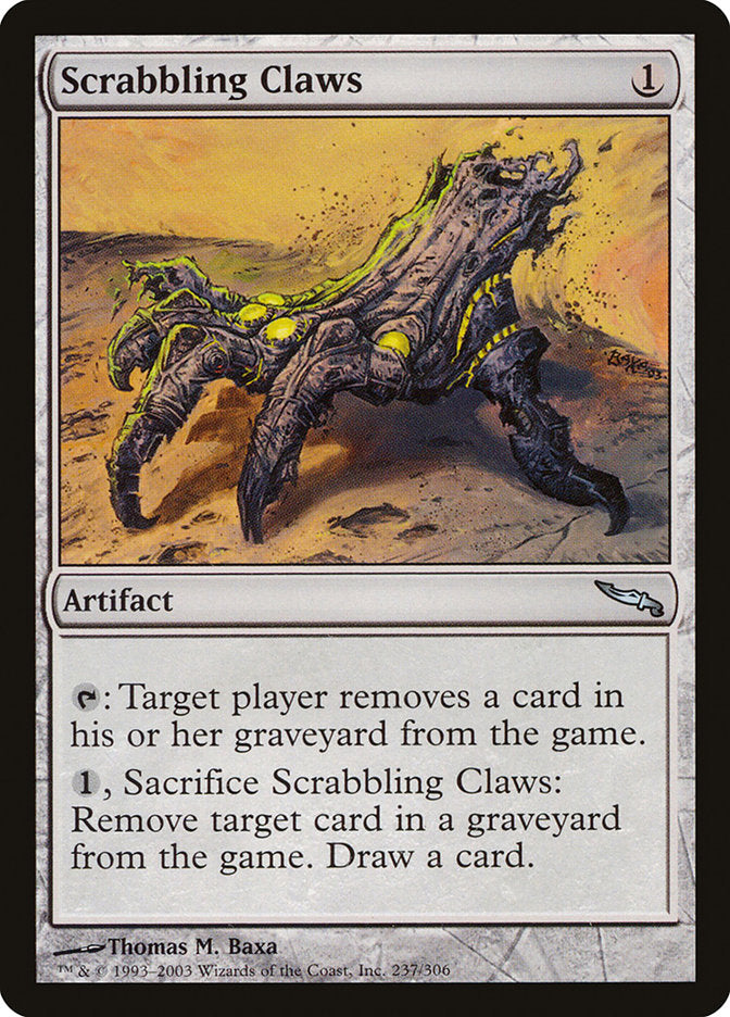 Garras raspadoras [Mirrodin] 