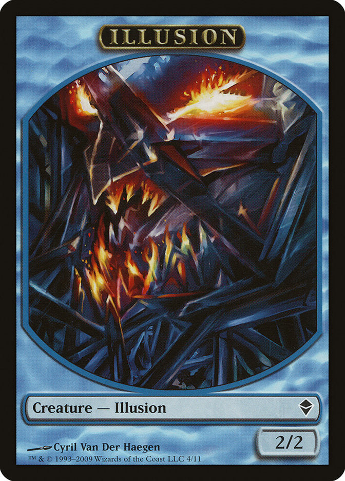 Ficha de ilusión [Fichas Zendikar] 
