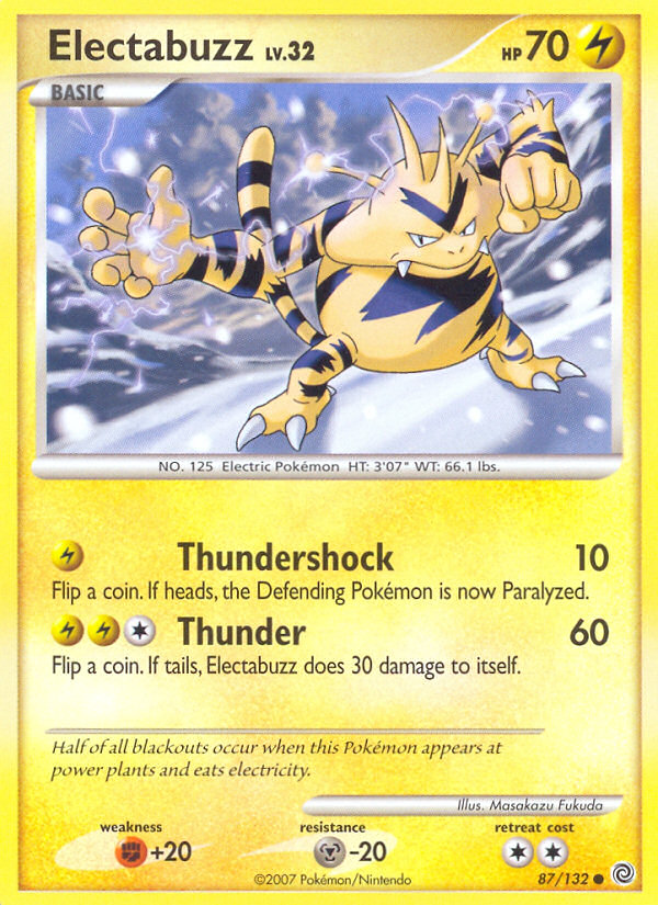 Electabuzz (87/132) [Diamante y Perla: Maravillas secretas] 