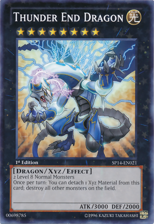 Dragón del Fin del Trueno [SP14-EN021] Starfoil Raro 