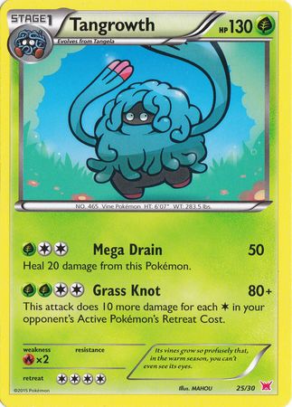 Tangrowth (25/30) [XY: Kit de entrenador 2 - Latias] 
