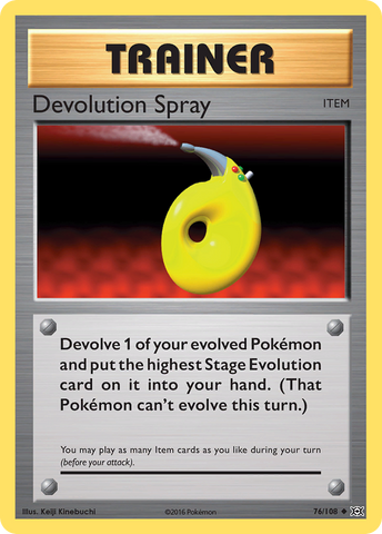 Spray de devolución (76/108) [XY: Evoluciones] 