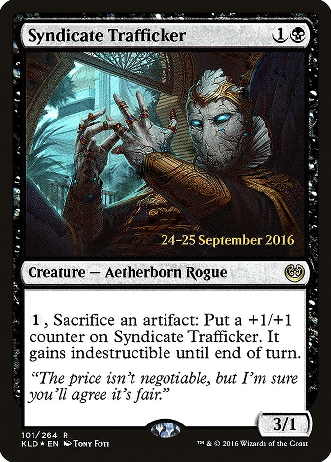 Traficante de sindicatos [Promociones de presentación de Kaladesh] 