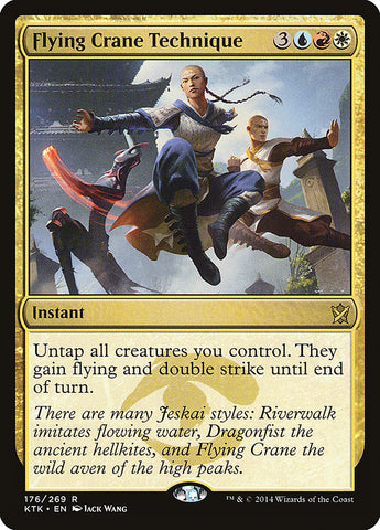 Técnica de la grulla voladora [Khans de Tarkir] 