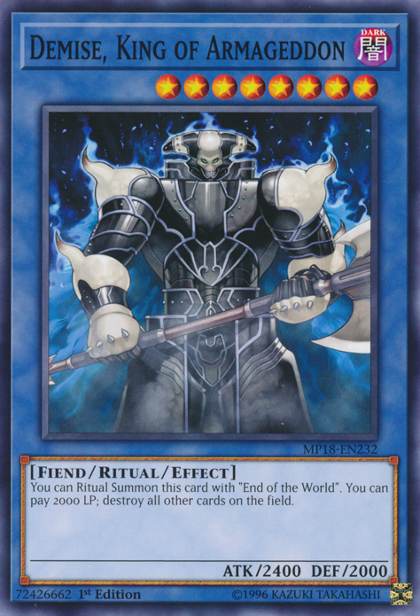 Muerte, Rey del Armagedón [MP18-EN232] Común 