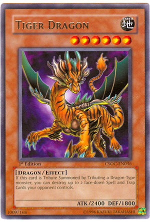 Dragón Tigre [CSOC-EN036] Raro 