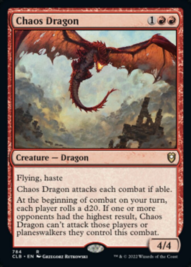 Dragón del Caos [Commander Legends: Batalla por Baldur's Gate] 
