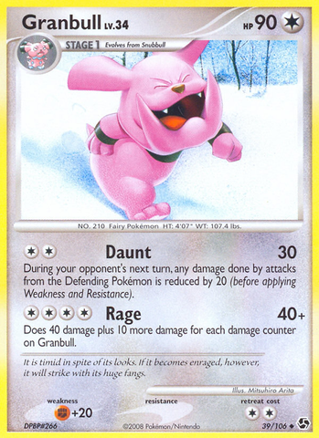 Granbull (39/106) [Diamante y Perla: Grandes Encuentros] 