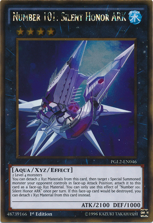 Número 101: Silent Honor ARK [PGL2-EN046] Oro Raro 