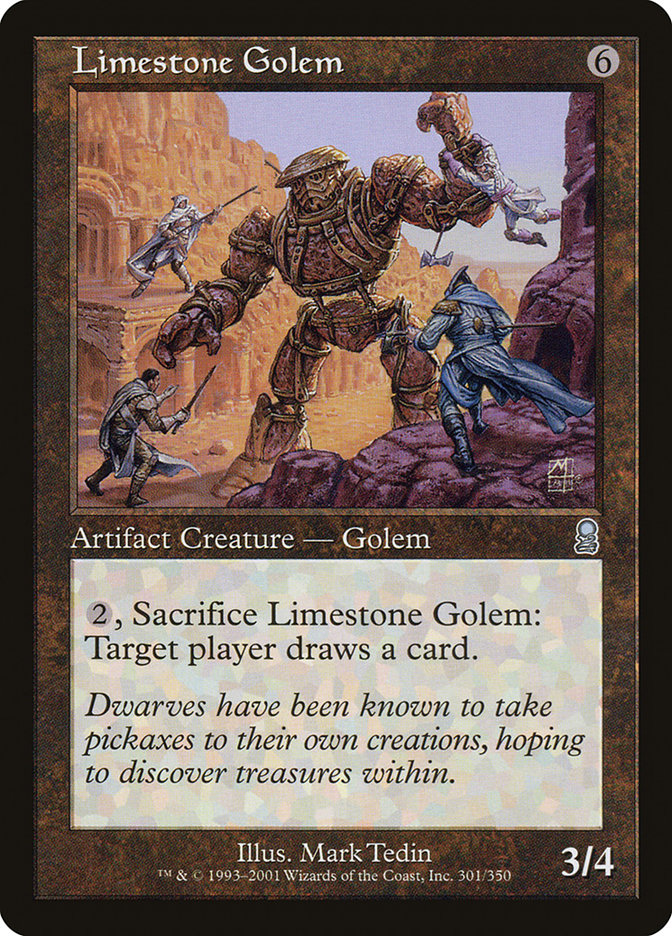 Golem de piedra caliza [Odisea] 