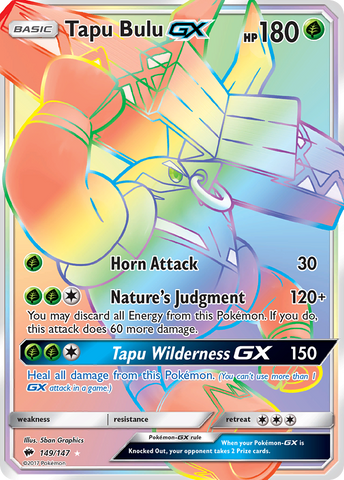 Tapu Bulu GX (149/147) [Sol y Luna: Sombras ardientes] 