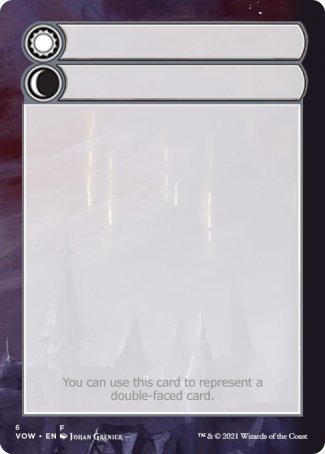 Tarjeta de ayuda (6/9) [Innistrad: fichas de voto carmesí] 