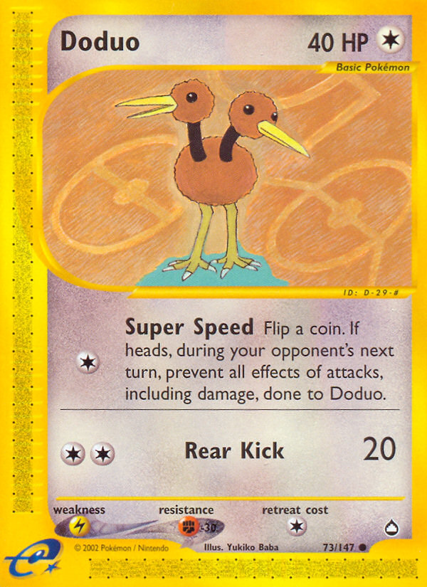 Doduo (73/147) [Acuápolis] 