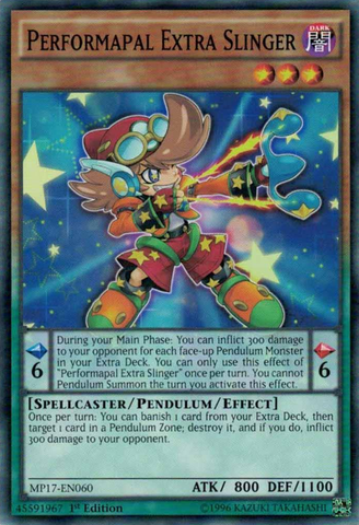 Performapal Extra Slinger [MP17-EN060] Común 