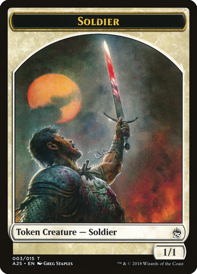 Ficha de soldado [Maestros 25 fichas] 