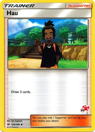 Hau (120/149) (Sello Charizard n.° 28) [Academia de batalla 2020] 