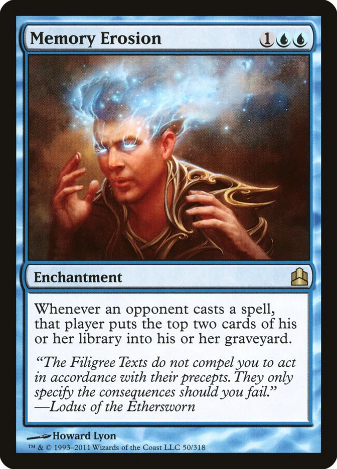 Erosión de la memoria [Commander 2011] 