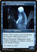 Despierto sobresaltado // Pesadilla persistente [Promociones de presentación de Sombras sobre Innistrad] 