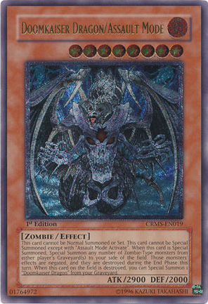 Dragón Doomkaiser/Modo Asalto [CRMS-EN019] Último Raro 