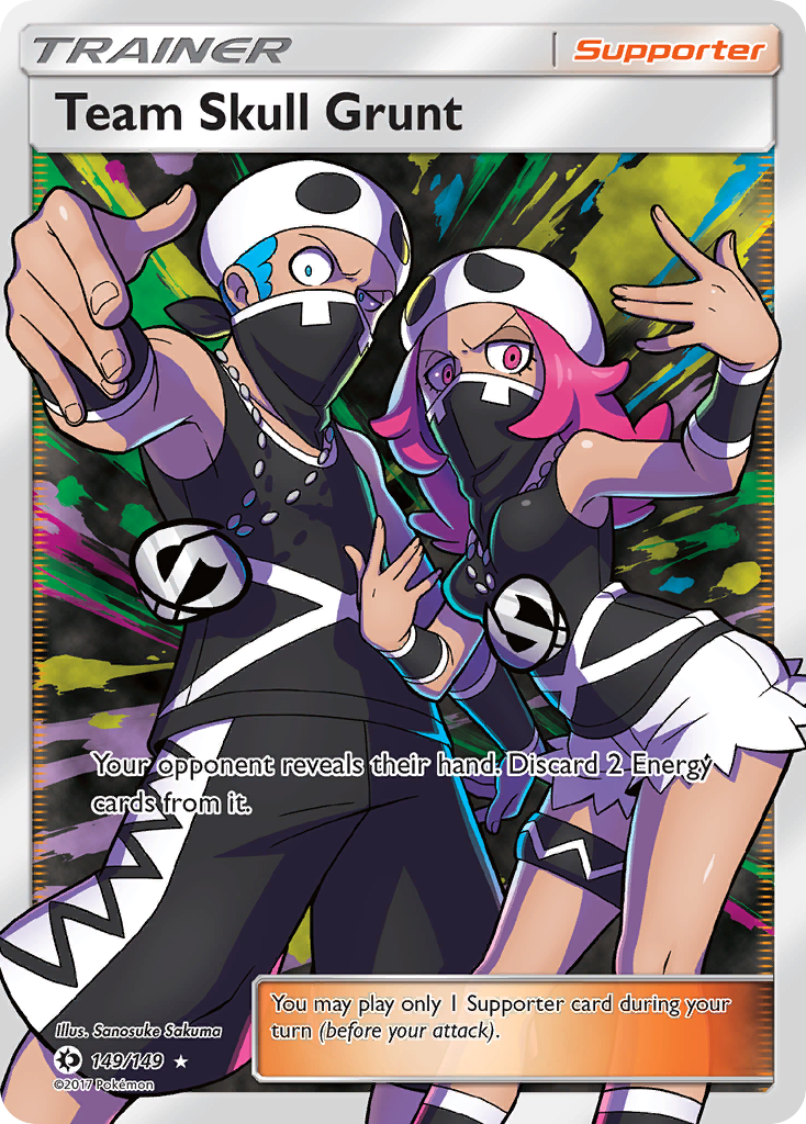 Team Skull Grunt (149/149) [Sol y Luna: Conjunto básico] 
