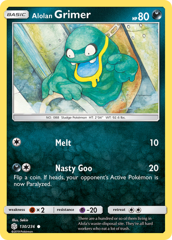 Alolan Grimer (130/236) [Sol y Luna: Eclipse cósmico] 