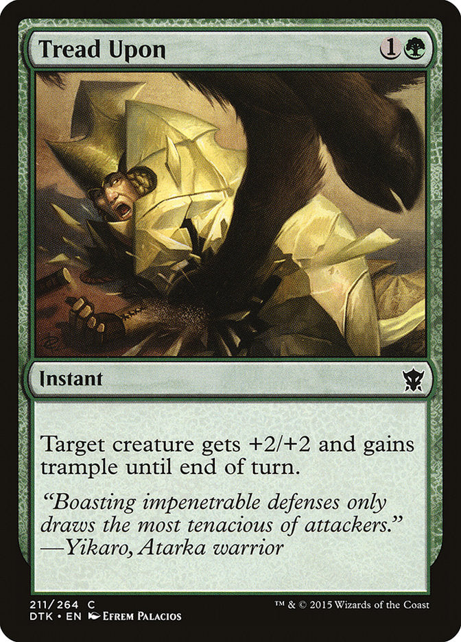 Pisar sobre [Dragones de Tarkir] 