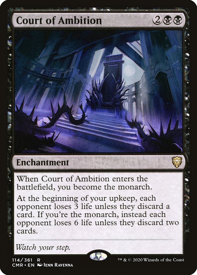Tribunal de la Ambición [Commander Legends] 