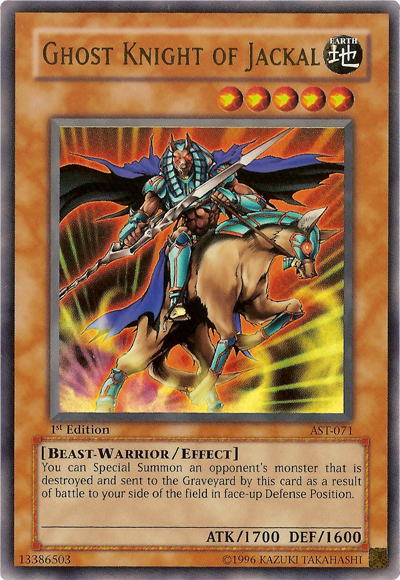 Caballero fantasma del Chacal [AST-071] Ultra raro 