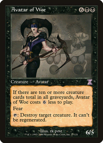 Avatar of Woe [Espiral del tiempo en diferido] 