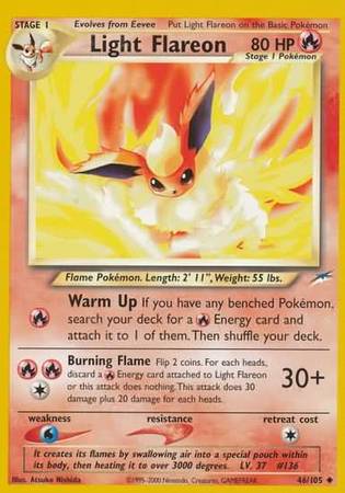 Luz Flareon (46/105) [Neo Destiny Unlimited] 