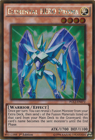 Elemental HERO Prisma [PGL2-EN072] Oro Raro 